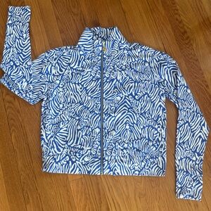 Lilly Pulitzer Wrenley Zip Up UPF 50 size xs. NWT!